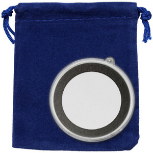Ornament Capsule and Blue Pouch
